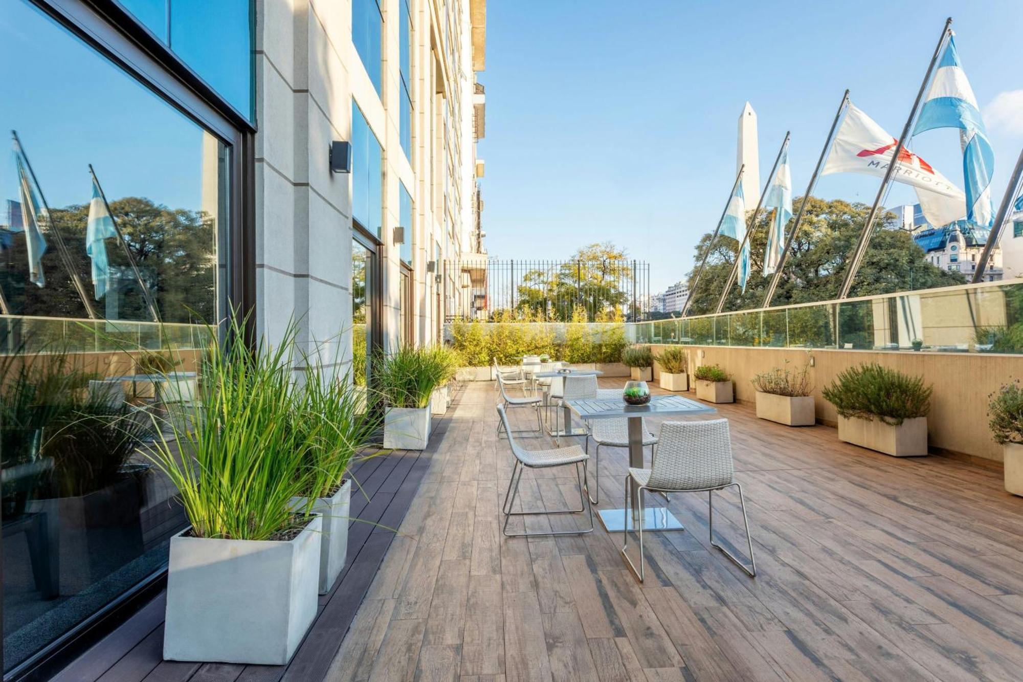 Buenos Aires Marriott Hotel Exterior foto The Terrace